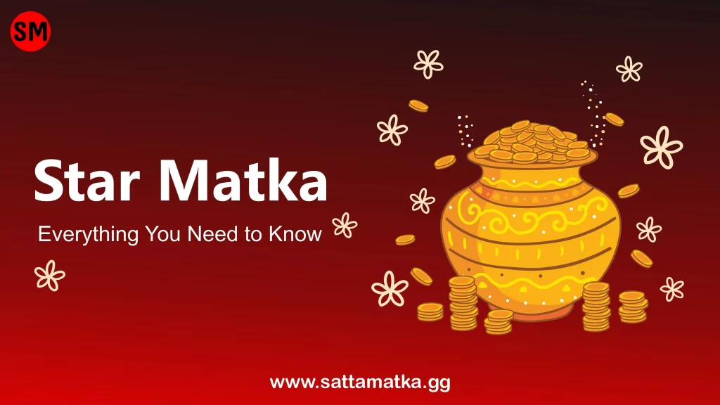 In the world of online gambling and betting, Satta Matka stays with a significant role. It is known for its excitement and complexity. Among the many variations of Satta Matka, Star Matka is considered as a popular gambling game that attracts a lot of satta enthusiasts with its blend of chance, strategy, and historical significance. 

In this article we’ll dive into everything you need to know about Star Matka, from its origins to how it’s played, Its significant timings of playing and results.
What is Star Satta Matka?
Star Matka is a game form like all other game forms of traditional Satta Matka. It is a single-digit lottery game. It originated in the 1950s and was started by Ratan Khatri. Initially, it involved betting on the opening and closing rates of cotton transmitted from the New York Cotton Exchange. Over time, the game evolved, and now it is based on random numbers drawn from a pot or playing cards.

Star Matka involves betting on the probability of two random numbers between 0 to 9 appearing in two rounds of drawing cards. The player who guesses the numbers correctly wins the game and is called the Matka King.

Star Matka also holds a significant place like other forms of satta matka games among gamblers, especially in India and other South Asian countries. It is known for its simple gameplay and has the potential for high payouts, which attracts a large number of participants.
How to Play Star Matka?
The rules of playing Star Matka are the same as traditional Satta Matka.

Each game has two rounds opening and closing called Star Matka Day and Star Matka Night. 


In each round, players place bets on the possibility of appearing a single number between 0 to 9. This number is the sum of the values from three cards that are drawn in that round.

For example if the three cards 1, 3, and 5 are pulled during the opening round, the outcome for that round would be 1 + 3 + 5 = 9. The player who correctly guesses the number would be the winner.

Similarly, if the three cards 2, 6, and 9 are pulled during the closing round, the sum would be 2 + 6 + 9 = 17. Since this is a double-digit number, the last digit 7 would be the final result.

The matka sequence for all the game would be 1, 3, 5*9 X 7*2, 6, 9

Players can also bet on two digits called Jodi or pair of the two digits, that  is 97, and even on the full sequences of the three cards in each round.
Is Start Matka available to play online ?
Yes, there are various online gambling platforms available on the internet but you should choose a reliable and trustworthy online satta matka platform such as Sattamatka.gg. 

Sattamatka.gg is a premier destination for the ultimate Star Matka gaming experience. Dive into the thrilling world of Matka with our reliable and user-friendly interface platform, where you can play various Satta Matka games, including Bhootnath Matka, with ease and excitement.
Timings and Results of Tara Matka
Star Matka games have specific opening and closing times. Results are usually announced at designated times, and players can check the results on our official website sattamatka.gg.
Opening Time
The opening time or Star Day for Star Matka is when the betting for the game opens during the day. This is the time when players can start placing their bets for the upcoming draws.
Closing Time
The closing time or Star Night for Star Matka is when the betting for the game closes during the night. Players must finalize their bets before this time to participate in the current draw.
Result Time
The result time is when the winning numbers or result outcomes are announced. You can check these online too from anywhere. This is the time when players find out if they have won their bets. Results are declared by the organizers offline or published online on various Satta Matka websites like sattamatka.gg.

STAR MORNING TIMINGS: 10:40 AM   and   11:10 AM

STAR DAY TIMINGS: 02:10 PM   and   03:10 PM

STAR NIGHT TIMINGS: 06:32 PM  and   08:32 PM
Conclusion
In summary, Star Matka is a variant of Satta Matka that involves betting on numbers and offers potential high payouts. It continues to be a popular gambling game, particularly in certain regions, despite legal and social scrutiny.
While Star Satta Matka can be entertaining, it's important to approach them with caution due to the high risks involved in this gambling. Players should bet responsibly and with proper understanding of the fundamentals.

Join the thousands of satisfied players who have discovered the excitement and rewards of playing Tara Matka on Sattamatka.gg. Sign up on the website and start winning big.
